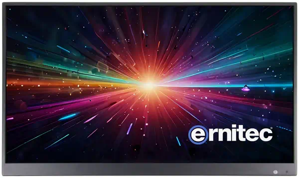 Ernitec 0070-24124-HDMIPOE écran plat de PC 61 cm (24") 1920 x 1080 pixels Full HD LCD - Affichage - visuel 1