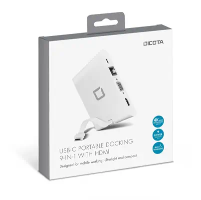 DICOTA D31729 station d'accueil Blanc - Dicota - Station d'accueil pour portable - visuel 4
