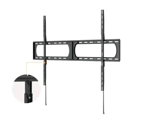 Vivolink VLMW37140 support d'écran plat pour bureau 3,56 m (140") Mur Noir - Accessoire Affichage - visuel 3