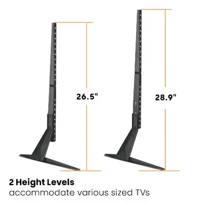 Vivolink VLMT400B support d'écran plat pour bureau 190,5 cm (75") Noir - Accessoire Affichage - visuel 5