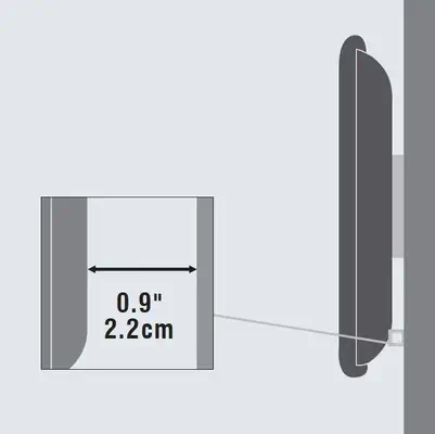 Vivolink VLMW2355 support pour téléviseur 139,7 cm (55") Noir - Accessoire Affichage - visuel 3