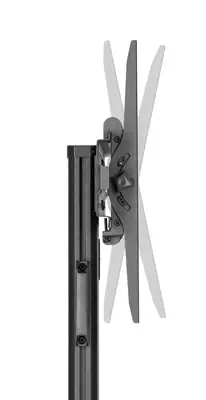 Vivolink VLFS3266C support pour téléviseur 165,1 cm (65") Noir - Accessoire Affichage - visuel 3