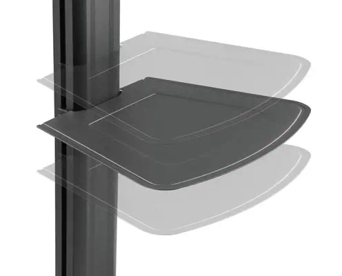 Vivolink VLFS3266C support pour téléviseur 165,1 cm (65") Noir - Accessoire Affichage - visuel 2