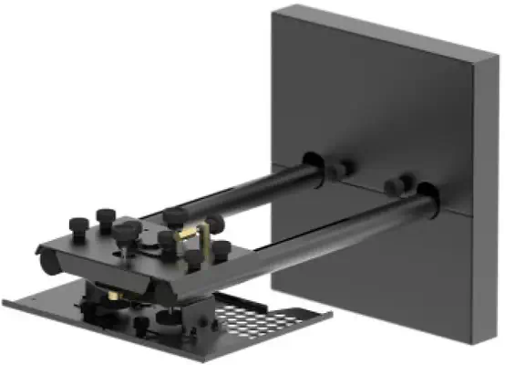Epson V12H006AZ0 accessoire de montage de projecteur Plaque de plafond Noir - Accessoire Vidéoprojecteur - visuel 1