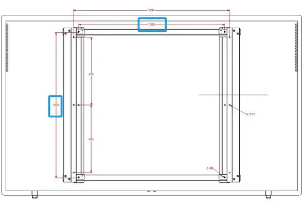 Ernitec 0070-24186-HB3000-P écran plat de PC 2,18 m (86") 3840 x 2160 pixels 4K Ultra HD LCD - Affichage dynamique - visuel 5