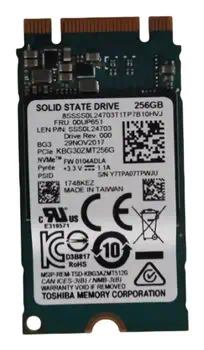 Comparaison Lenovo 00UP651 disque SSD 256 Go M.2 PCI Express 3.0