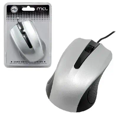 MCL SS-212U souris Bureau Ambidextre USB Type-A Optique 1200 DPI - Souris - visuel 1