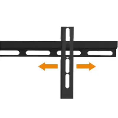 MCL SPE-7000 support pour téléviseur 177,8 cm (70") Noir - Accessoire Moniteur - visuel 2
