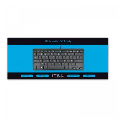MCL ACK-600U/N clavier Maison USB AZERTY Français Noir - Clavier - visuel 4