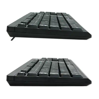 MCL ACK-2012W/N clavier Souris incluse Universel RF sans fil AZERTY Français Noir - Pack Clavier, souris - visuel 3