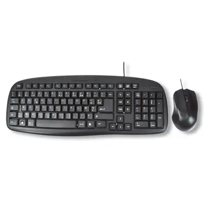 MCL ACK-2012/N clavier Souris incluse Universel USB AZERTY Français Noir - Clavier - visuel 3