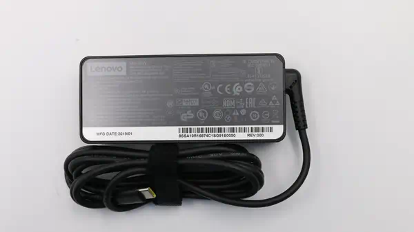 Lenovo 02DL128 adaptateur de puissance & onduleur Intérieure 65 W Noir - Chargeur et alimentation - visuel 2