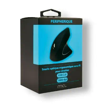 MCL SS-618DW/N souris Bureau Droitier Optique 1600 DPI - Souris - visuel 2