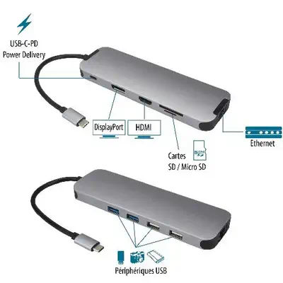MCL USB3C-556  - Station d'accueil pour portable - visuel 3