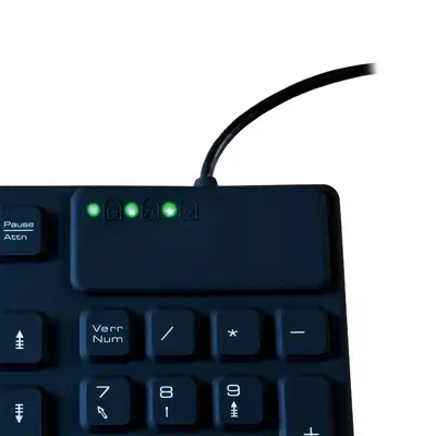 MCL ACK-729/N clavier Universel USB + PS/2 AZERTY Français Noir - Clavier - visuel 5
