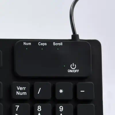 MCL ACK-729/N clavier Universel USB + PS/2 AZERTY Français Noir - Clavier - visuel 3