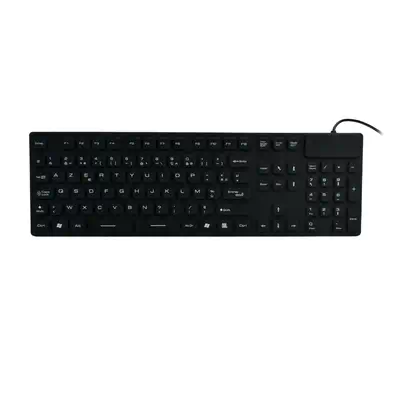 MCL ACK-729/N clavier Universel USB + PS/2 AZERTY Français Noir - Clavier - visuel 4