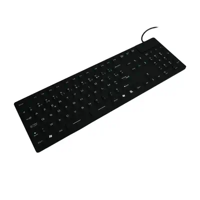 MCL ACK-729/N clavier Universel USB + PS/2 AZERTY Français Noir - Clavier - visuel 3