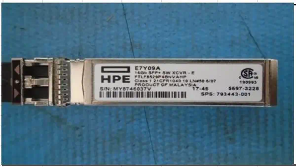 HPE 793443-001 module émetteur-récepteur de réseau Fibre optique 16000 Mbit/s SFP+ 850 nm - Accessoire Réseau - visuel 1
