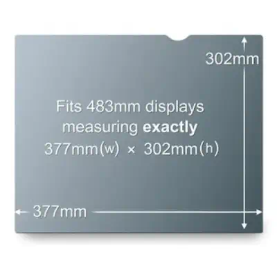 3M Le filtre de confidentialité PF19.0 - Protection d'écran et Filtre - visuel 3