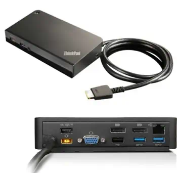 Lenovo 03X6296 station d'accueil Avec fil OneLink+ Noir comparaison