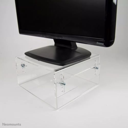 Vente Accessoire Affichage NEOMOUNTS Acrylic Monitor Raiser height adjustment: 0 to 25 degrees sur hello RSE