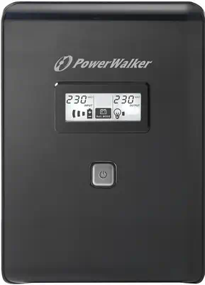 PowerWalker VI 2000 LCD alimentation d'énergie non interruptible 2 kVA 1200 W 2 sortie(s) CA - Onduleur - visuel 2