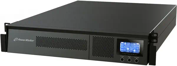 PowerWalker VFI 1000RM LCD alimentation d'énergie non interruptible Double-conversion (en ligne) 1 k - Onduleur - visuel 1