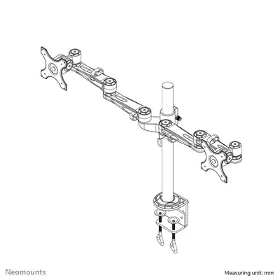 Neomounts FPMA-D935D Support d'écran à fixer 14-27" - Support Fixe & Mobile - visuel 1