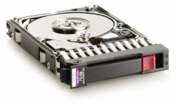 72GB 10K rpm Hot Plug SAS 2.5 Dual Port Hard Drive - HP - Disque dur Interne - visuel 1