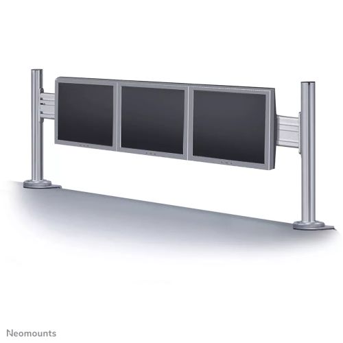 Revendeur officiel NEOMOUNTS FPMA-DTB100 Toolbar Desk Mount Clamp 3xFlatscreens 10-24p