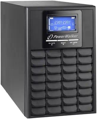 PowerWalker VFI 1000C LCD alimentation d'énergie non interruptible Double-conversion (en ligne) 1 kV - Onduleur - visuel 2
