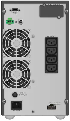 PowerWalker VFI 2000 TGB alimentation d'énergie non interruptible Double-conversion (en ligne) 2 kVA - Onduleur - visuel 2