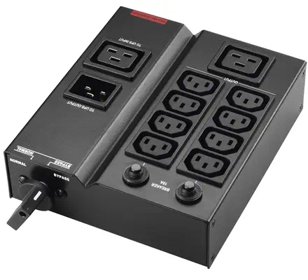 PowerWalker MBS/PDU IEC 1-3kVA unité de distribution d'énergie 9 sortie(s) CA Noir - Rack et Armoire - visuel 2