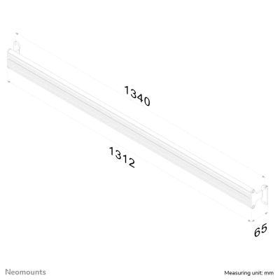 Vente NEOMOUNTS FPMA-WTB100 Toolbar Wall Mount for 3xFlatscreens 10-24p Neomounts au meilleur prix - visuel 6