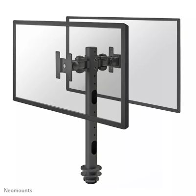 Achat NEOMOUNTS Flatscreen Desk Mount 10-24p Black grommet sur hello RSE - visuel 3