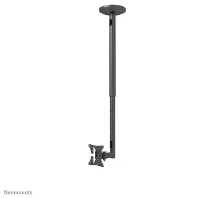 Neomounts FPMA-C050BLACK Support de plafond pour écran de 10-30" - h60-85 cm - Support Fixe & Mobile - visuel 3