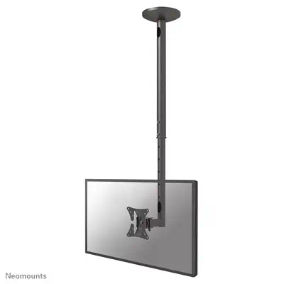 Neomounts FPMA-C050BLACK Support de plafond pour écran de 10-30" - h60-85 cm - Support Fixe & Mobile - visuel 2