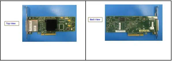 HPE 574898-001 carte et adaptateur d'interfaces Interne SAS - Composant - visuel 1