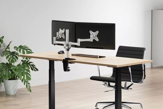 Vente NEOMOUNTS Flatscreen Desk Mount clamp 2 screens 10-24p Neomounts au meilleur prix - visuel 6