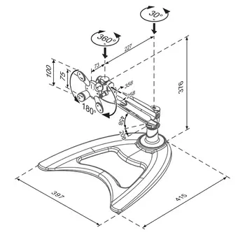 Achat Support Fixe & Mobile Neomounts FPMA-D945