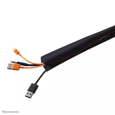 Vente NEOMOUNTS NS-CS200BLACK Cable Sock Length 200cm 78 74p Neomounts au meilleur prix - visuel 2