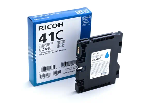Ricoh 405762 cartouche d'encre 1 pièce(s) Original Rendement standard Cyan - Cartouches d'encre - visuel 2