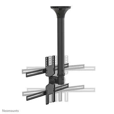 Neomounts FPMA-C400BLACK Support de plafond pour écran de 32-60" - h64-104 cm - Support Fixe & Mobile - visuel 4
