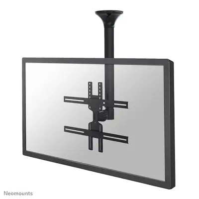 Neomounts FPMA-C400BLACK Support de plafond pour écran de 32-60" - h64-104 cm - Support Fixe & Mobile - visuel 1