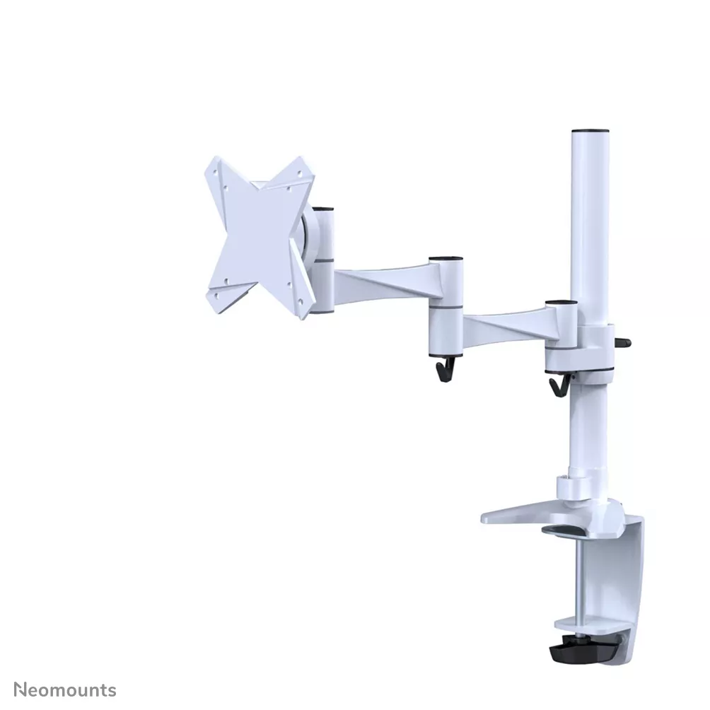 Vente NEOMOUNTS Flat Screen Monitor Desk Mount Single White Neomounts au meilleur prix - visuel 2
