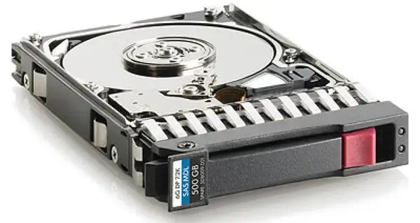 HPE 508009-001 disque dur 500 Go 7200 tr/min 2.5" SAS - Disque dur Interne - visuel 1