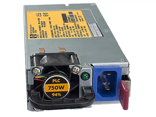 HPE 511778-001 unité d'alimentation d'énergie 750 W 1U Argent - Boitier d'alimentation - visuel 1