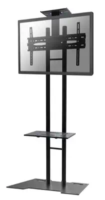 Neomounts PLASMA-M1700ES montage des affichages de messages 177,8 cm (70") Noir - Support Fixe & Mobile - visuel 2