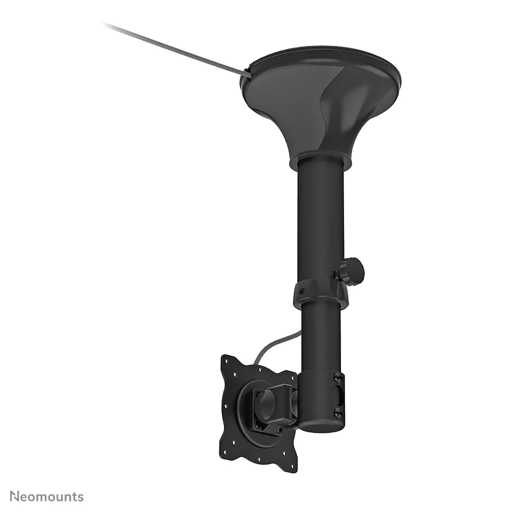 Neomounts FPMA-C025BLACK Support de plafond pour écran de 10-30" - h37-47 cm - inclinable - Support Fixe & Mobile - visuel 6